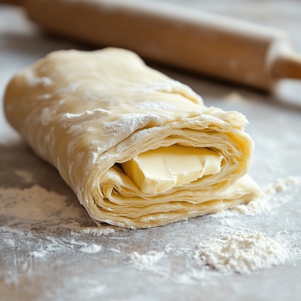 Chocolate Chip Croissant Sourdough Bread – 1 Flaky, Joyful Recipe You’ll Crave 8 Laminating dough for chocolate chip croissant sourdough bread