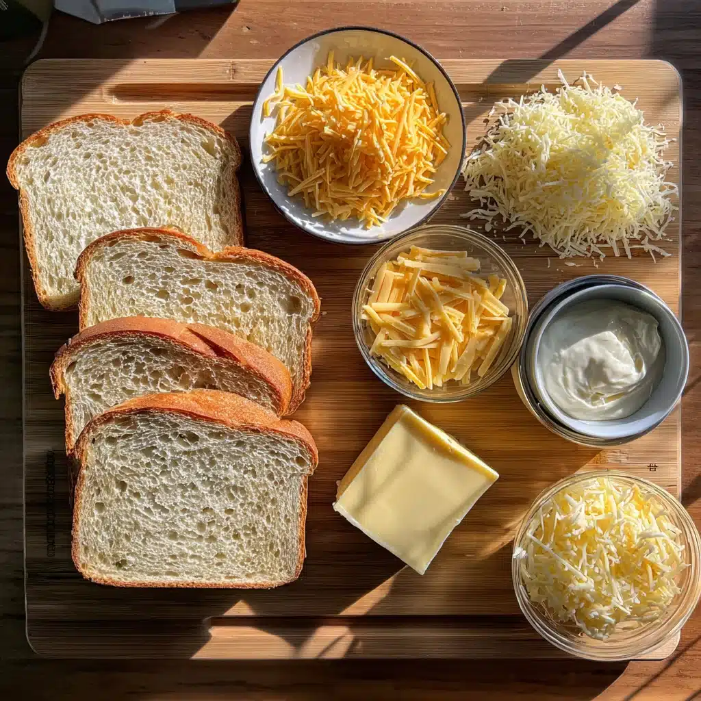 Sourdough Bread Grilled Cheese: 5 Crispy Tips You’ll Love 7 Sourdough grilled cheese ingredients