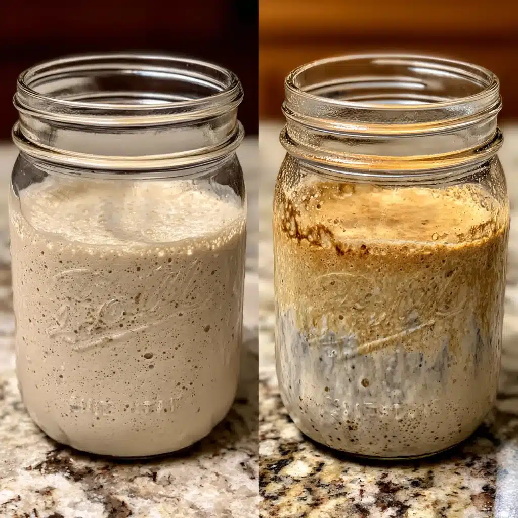Bad Sourdough Starter Images: 5 Alarming Signs to Know 9 Healthy vs. bad sourdough starter image
