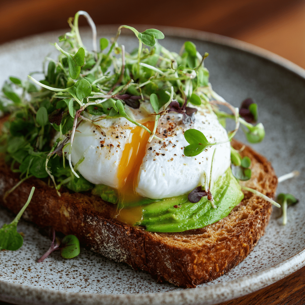 Izzio Sourdough Bread Review: 5 Honest Truths You Need To Know 8 Toasted Izzio sourdough topped with avocado, poached egg, and microgreens