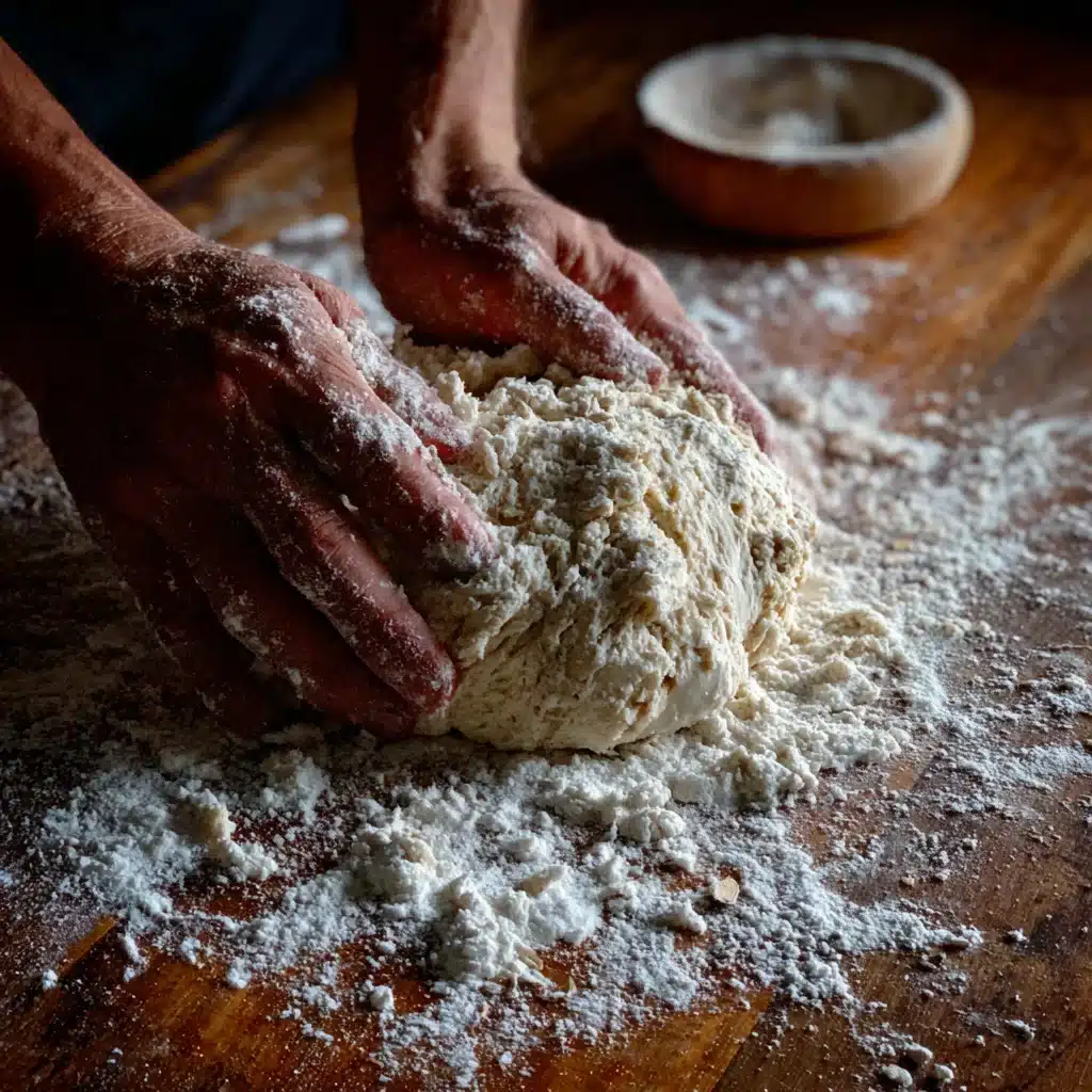 Ezekiel Bread Recipe – 1 Ancient Loaf With Surprising Modern Health Perks 8 kneading ezekiel bread dough by hand