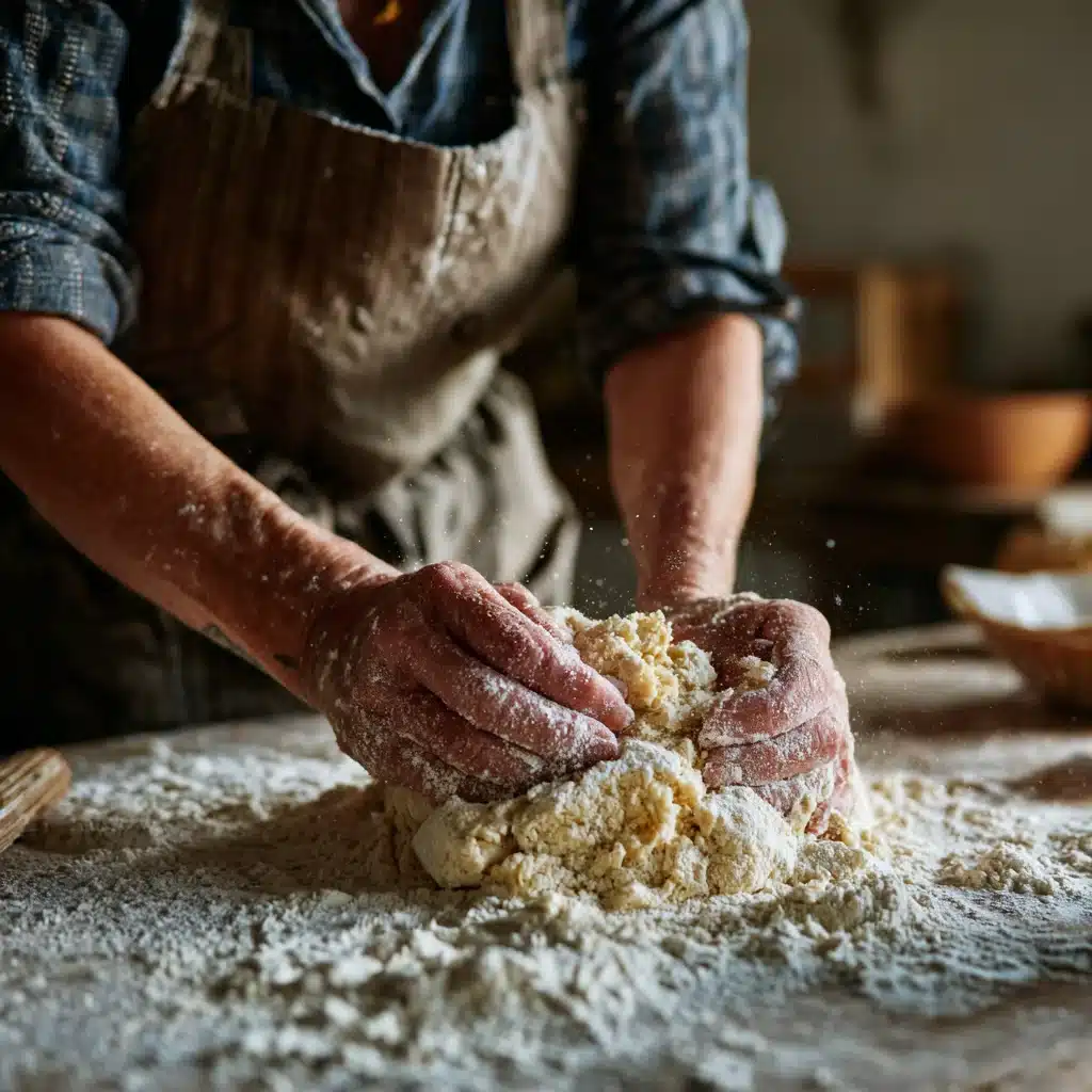 White Bread Truth – 5 Shocking Facts That Will Surprise You 10 kneading bread dough