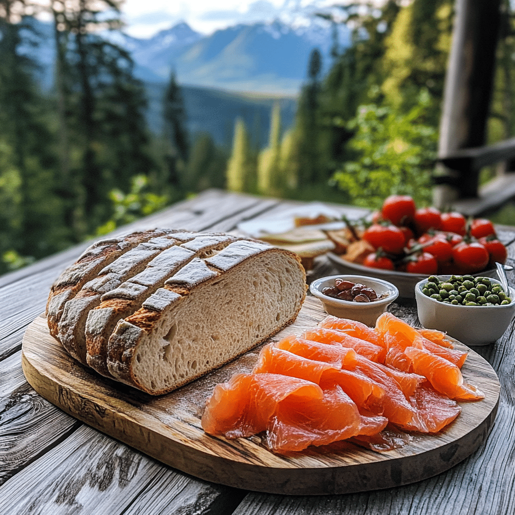 Sourdough Anchorage – 7 Secrets of Bold, Wild Alaskan Bread 9 serving sourdough anchorage with smoked salmon