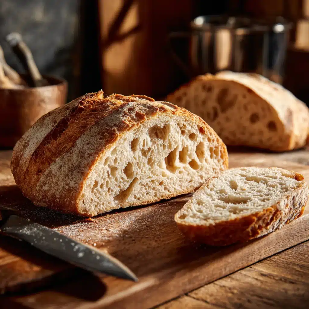 Sourdough Bread Recipe for Beginners , 5-Step Stunning Guide 9 sliced sourdough bread crumb beginner