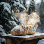 Sourdough Anchorage – 7 Secrets of Bold, Wild Alaskan Bread 6 sourdough anchorage loaf in snowy Alaskan forest