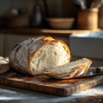 Sourdough Low FODMAP: 5 Powerful Reasons to Love This Gut-Friendly Bread 6 Sourdough low FODMAP loaf on wooden board