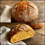 Pumpkin Sourdough Bread , 5 Surprising Reasons It’s Better 7 Finished loaf of pumpkin sourdough