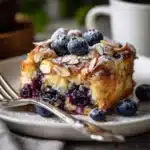 1 Best Almond Croissant Hannaford Bake , Irresistible Flavor 6 single slice of almond croissant Hannaford-style breakfast bake served warm