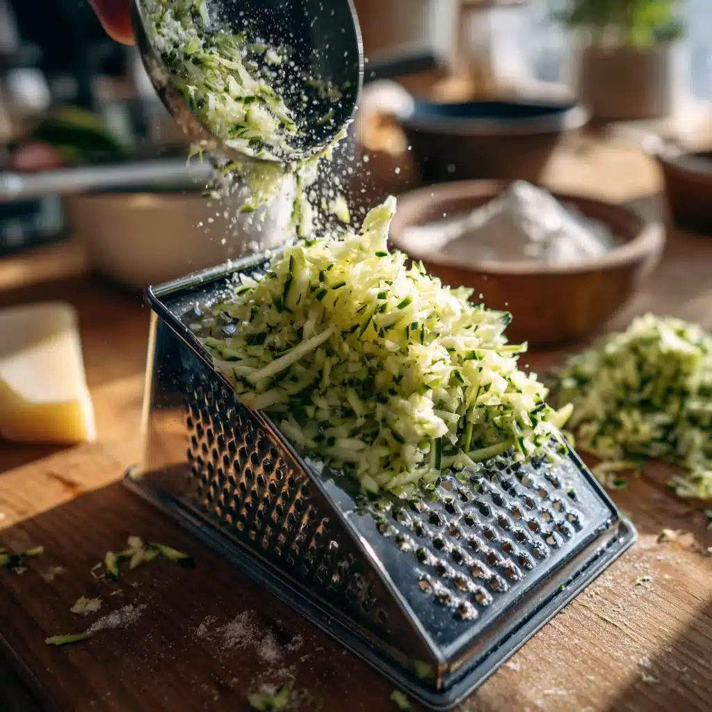 Zucchini Bread Recipe , Moist & Easy | 5-Star Flavor 8 Grating zucchini for zucchini bread recipe