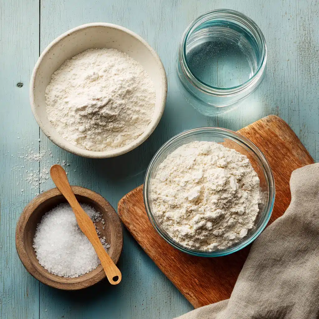 Sourdough Bread Recipe: 7 Proven Steps to Delicious Results 6 sourdough bread recipe ingredients layout