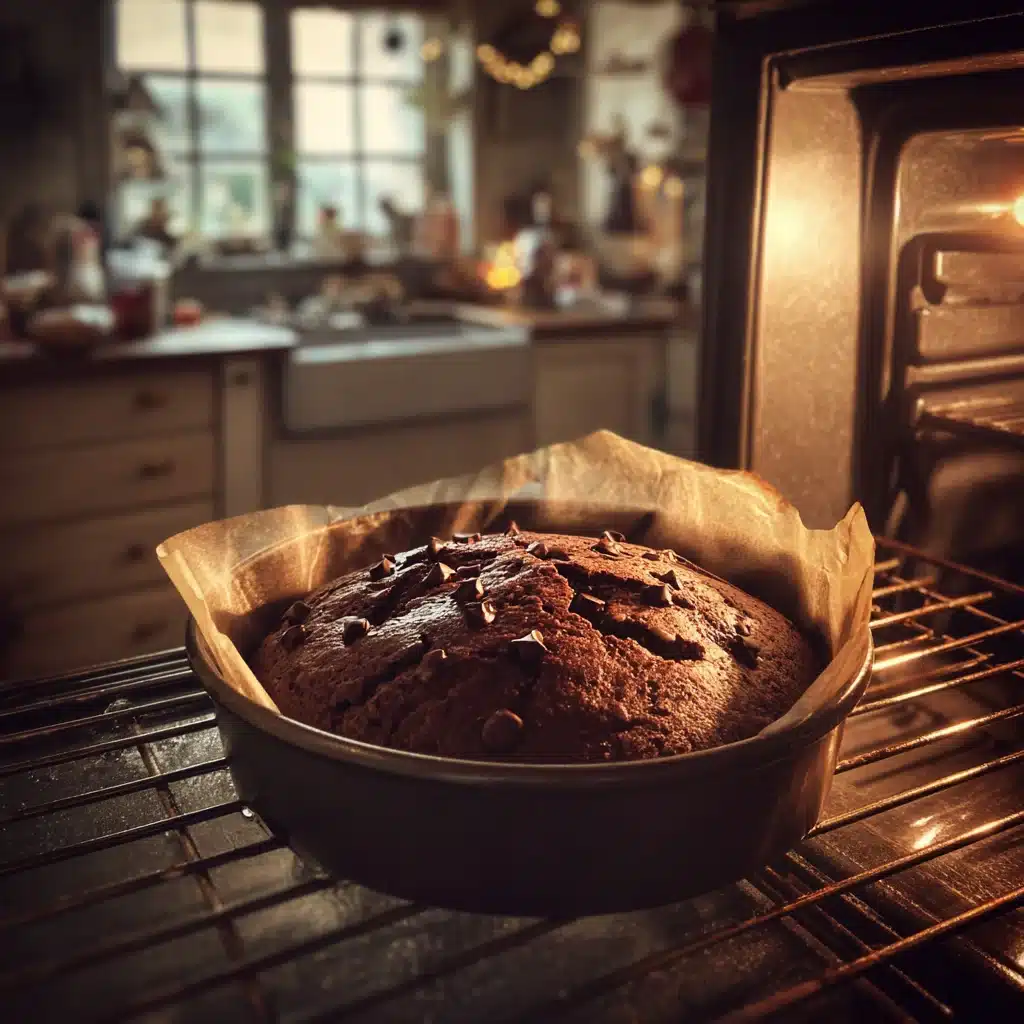 What Are the Best Things to Make with Sourdough Discard? | 7 Epic Ideas 10 Sourdough discard cake in oven