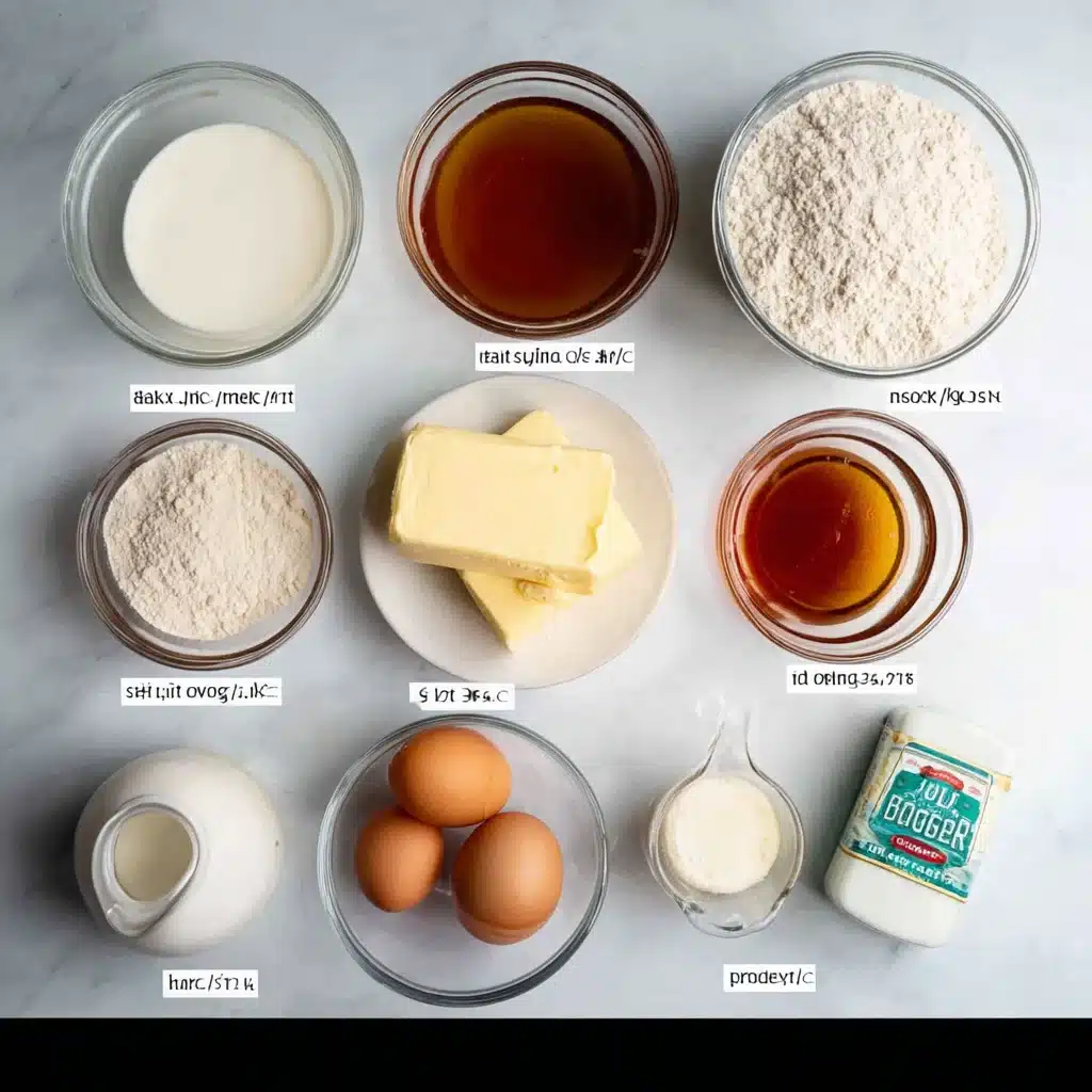 Sourdough Discard Pancakes Easy 5-Min Gourmet Win 7 pancake ingredients including sourdough discard