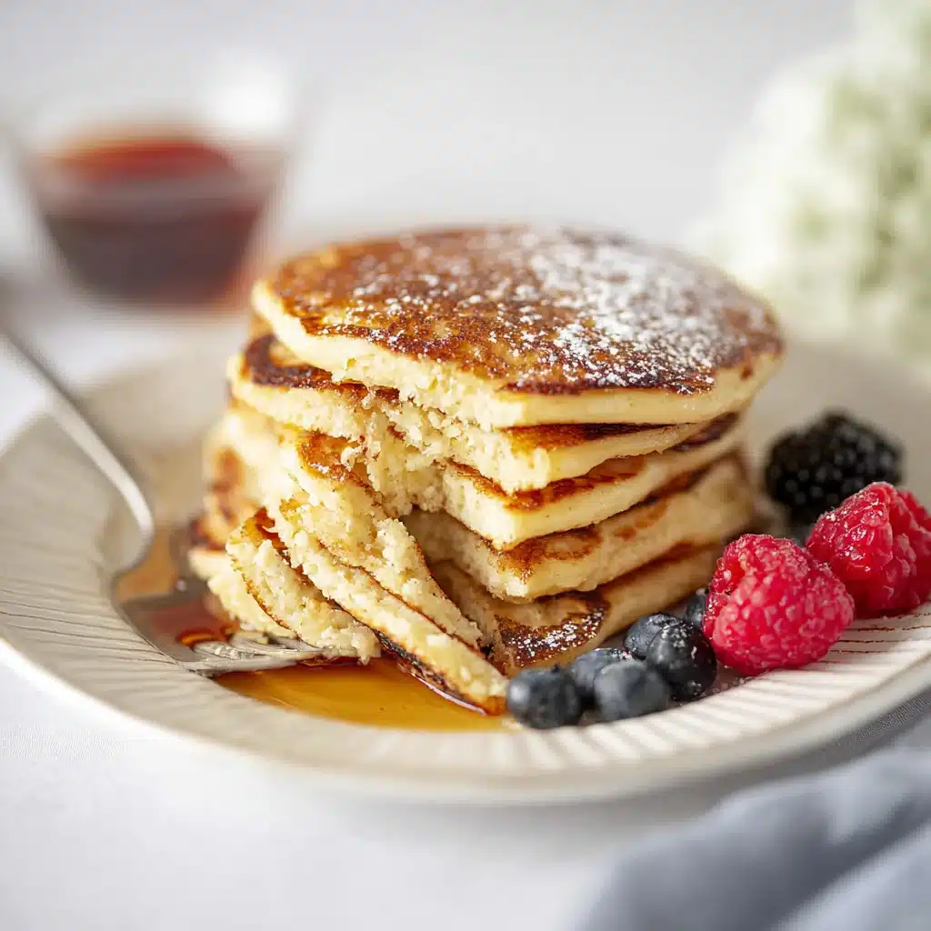 Sourdough Discard Pancakes Easy 5-Min Gourmet Win 9 plated sourdough discard pancakes with fruit