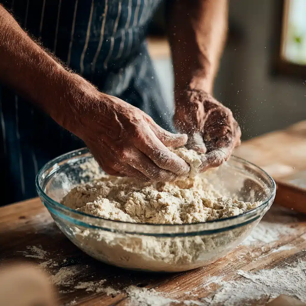 Does Sourdough Have Gluten? 5 Powerful Reasons to Love It 8 mixing sourdough gluten fermentation