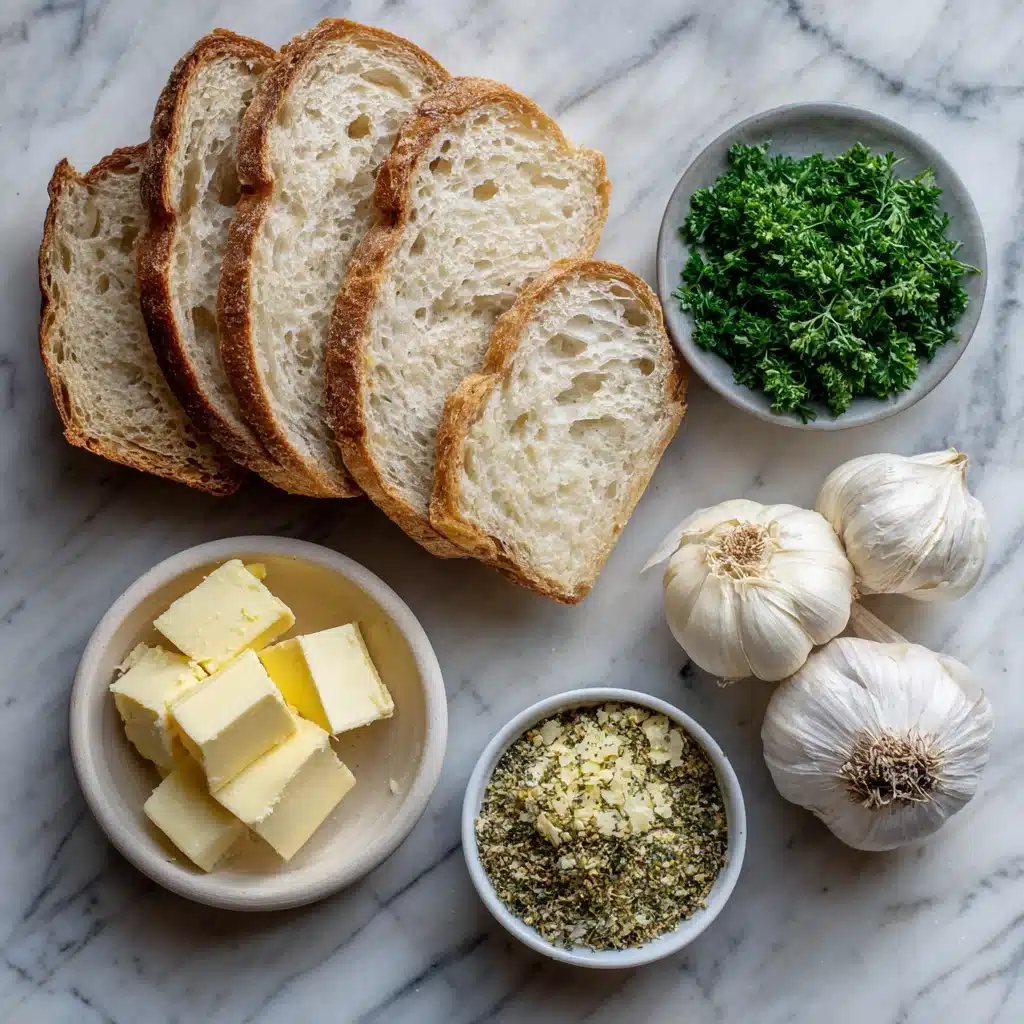 Sourdough Garlic Toast Recipe: 5 Bold Twists You’ll Crave 7 sourdough garlic toast ingredients