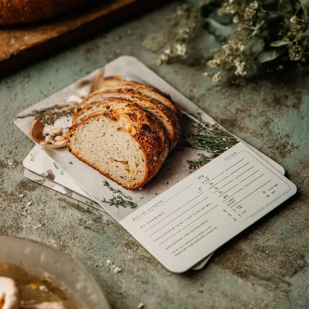 Slice of Sourdough Bread Calories , 5 Shocking Facts for Healthy Eaters 9 Sourdough recipe layout on notepad
