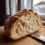 Can Sourdough Bread Make You Sick? 7 Crucial Facts for Safe Baking 7 Underbaked sourdough loaf with dense gummy interior