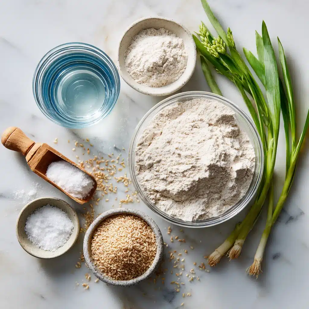Ingredients for Sprouts Sourdough Bread