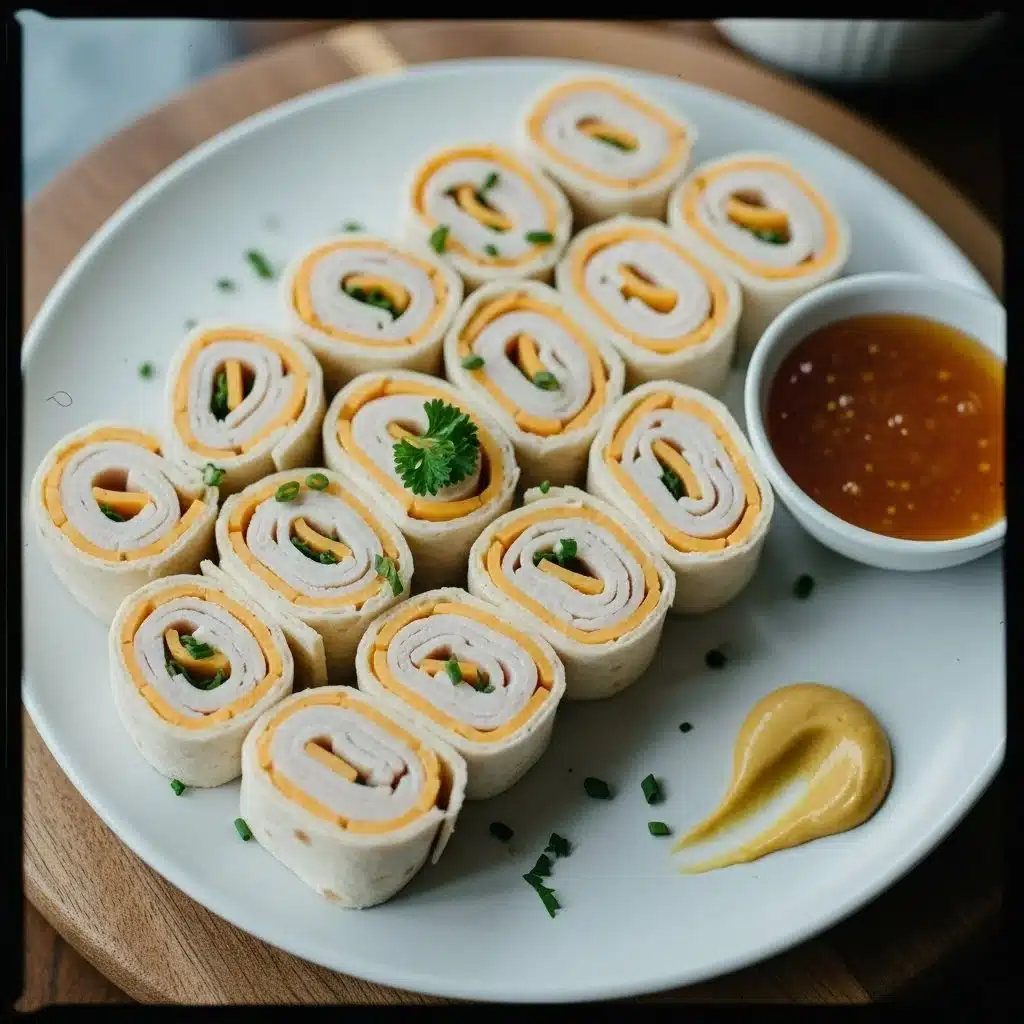 Turkey Cheddar Lunch Roll Ups 1 Turkey Cheddar Lunch Roll Ups for a healthy and quick meal option.