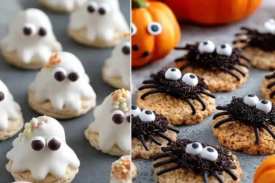 12 Halloween Party Food Ideas – Spooky & Delicious Fun 2 Colorful Halloween party food ideas for kids, featuring spooky treats and festive snacks.