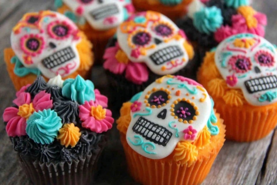 Colorful Day of the Dead Cupcakes Recipe 7 Festive & Flavorful Treats to Celebrate Life