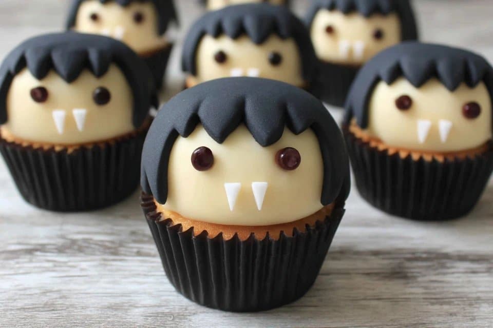 Easy Halloween Ghost Cupcakes in 5 Simple Steps 5 hEasy Halloween Ghost Cupcakes in 5 Simple Steps