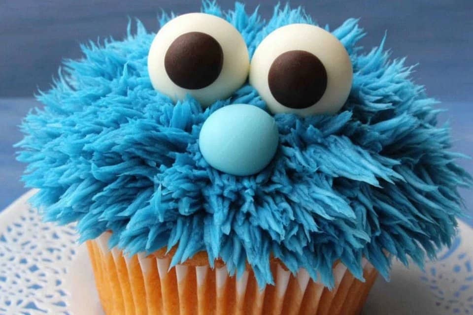 Easy Monster Cupcakes