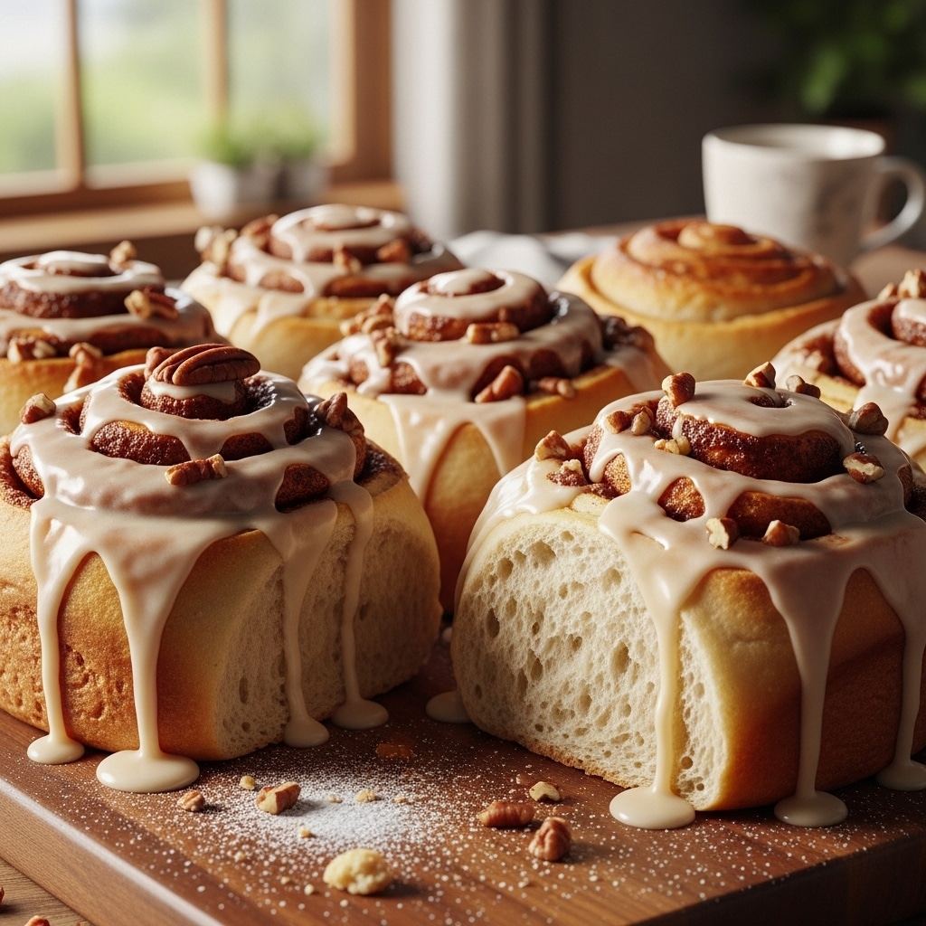 Sourdough Cinnamon Rolls
