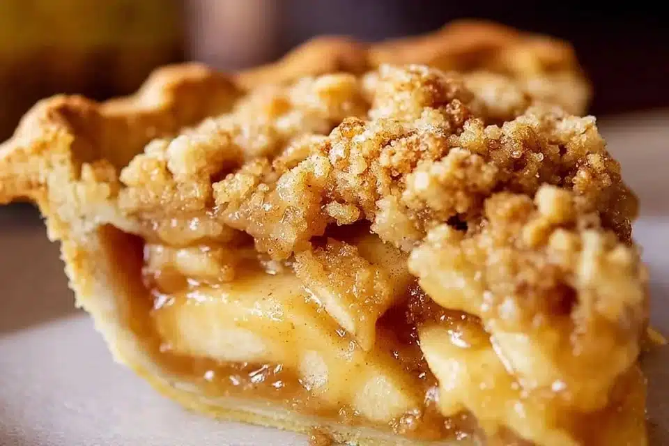 Best Dutch Apple Pie: A Delicious Family Delight 2 Slice of homemade Dutch Apple Pie with golden crust and apple slices