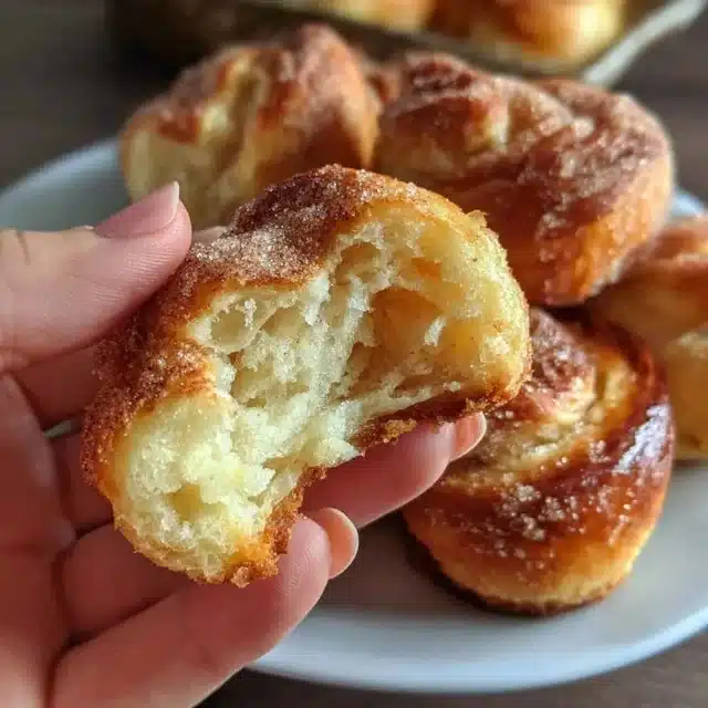 Freshly baked cinnamon sugar soft pretzels topped with sweet cinnamon and sugar