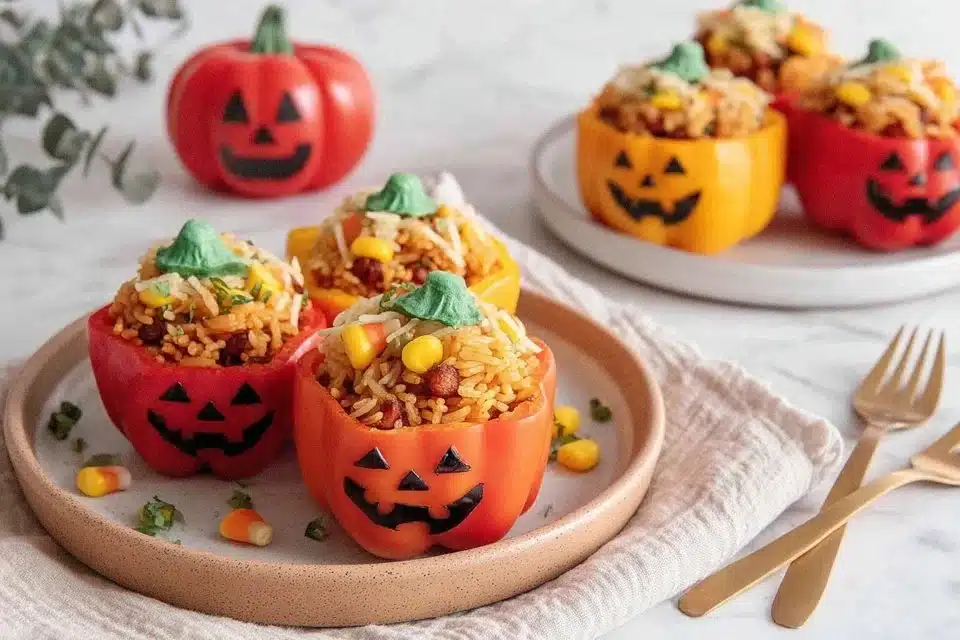 Easy Mexican Stuffed Halloween Peppers: 5 Festive Party Wins