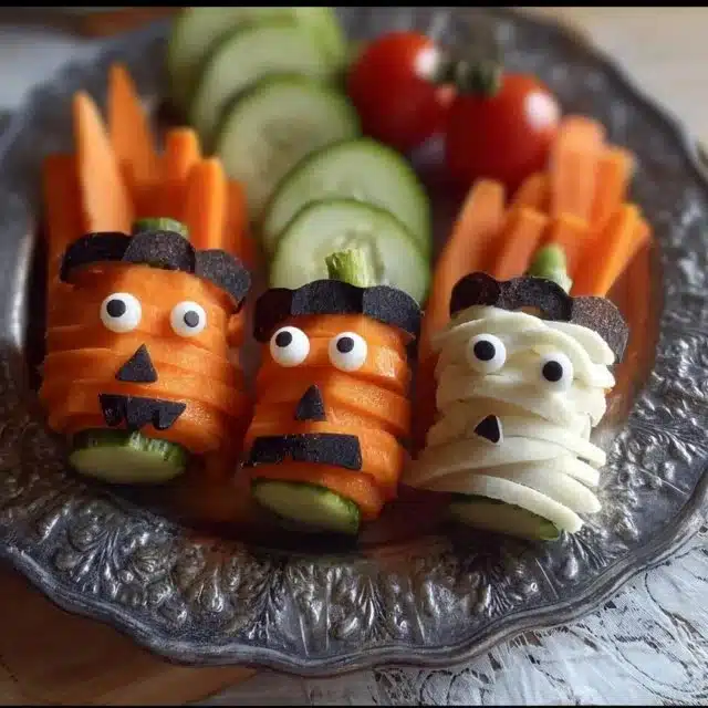 Fantastic Halloween Dishes Ideas: Funny, Sweet, Nice, Light, Fast-Eating Healthy Food for Kids 1 Colorful Halloween dishes ideas for kids, featuring fun and healthy options.