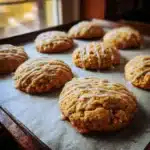 Maple Pumpkin Cookies: 5 Simple Steps for Delicious Treats 6 Maple pumpkin cookies cooling on parchment paper.
