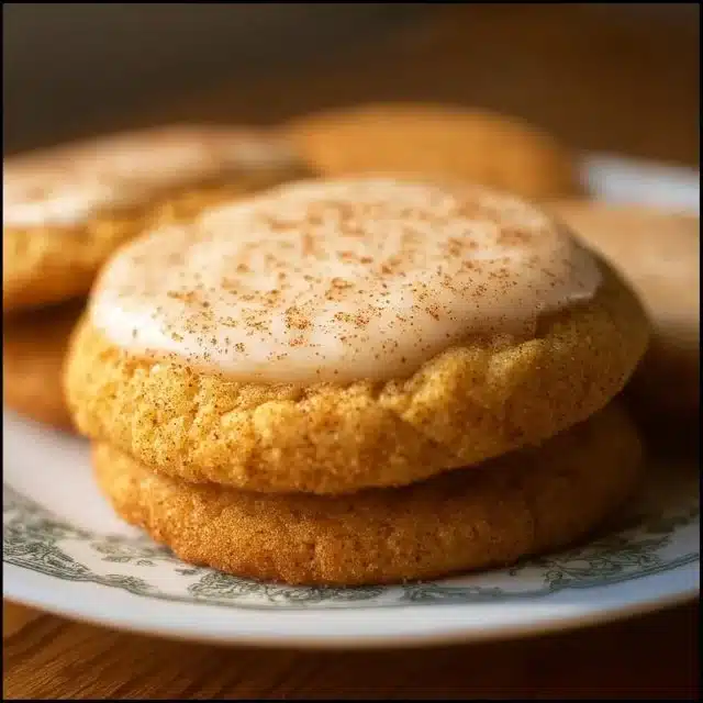 Pumpkin Spice Sugar Cookies 1 Delicious Pumpkin Spice Sugar Cookies fresh from the oven