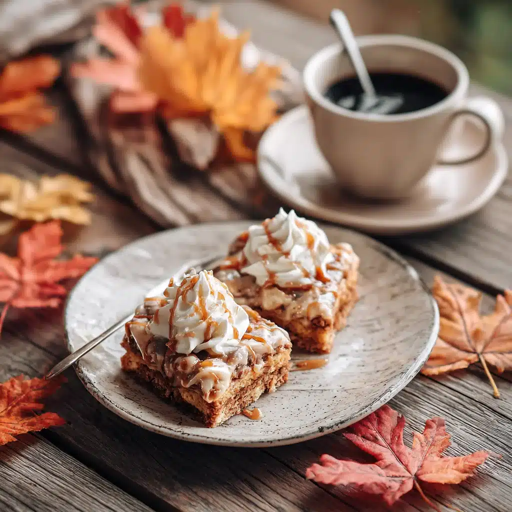Maple Donut Bars Recipe , 7 Irresistible Reasons You’ll Love This Cozy Treat 9 Maple donut bars served with whipped cream & coffee