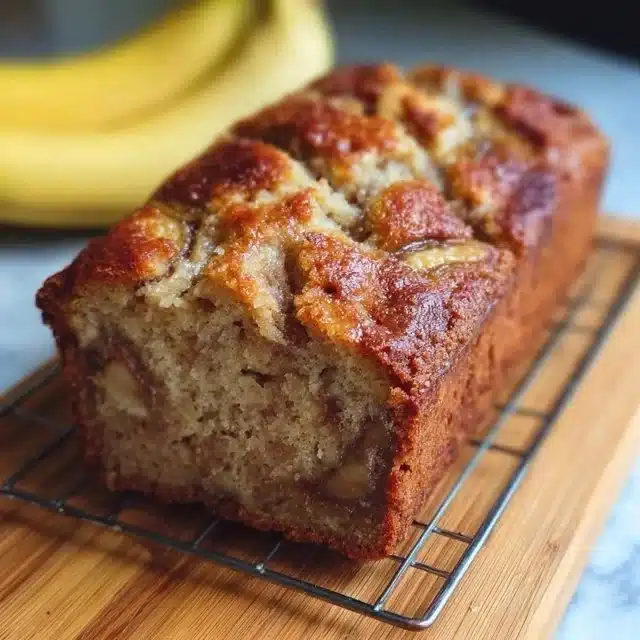 The World's Best Banana Bread: 7 Delicious Tips You Need Now 1 Delicious slice of banana bread with walnuts and chocolate chips
