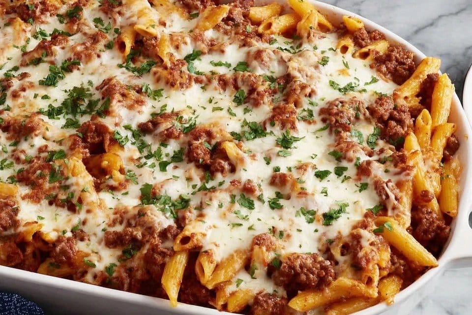 Baked Ziti with Italian Sausage