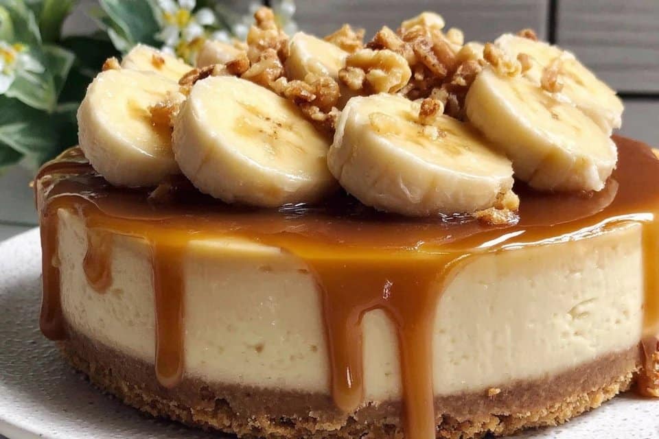 Bananas Foster Cheesecake The Ultimate Comforting Dessert