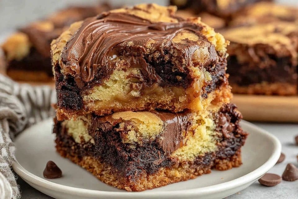 Chocolate Pumpkin Brownies