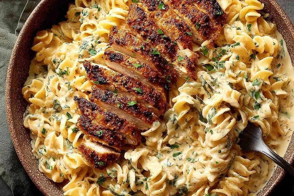 Creamy Garlic Parmesan Chicken Pasta – 5-Star Cozy Classic 5 Creamy Garlic Parmesan Chicken Pasta – 5 Star Cozy Classic