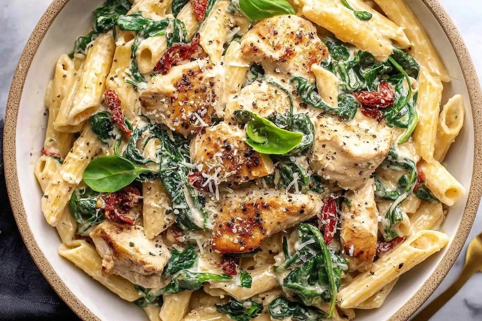 Creamy High Protein Chicken Pasta 5 Creamy High Protein Chicken Pasta