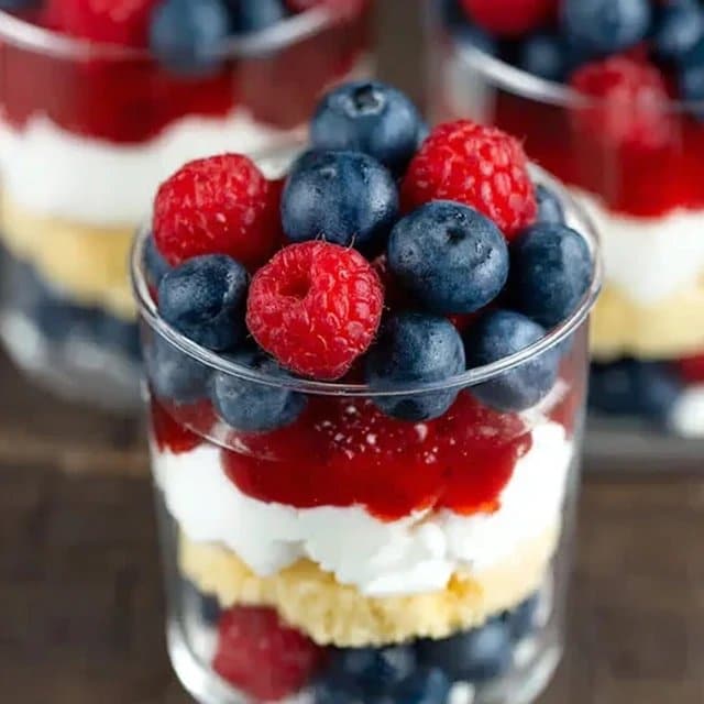 Delicious Mini Patriotic Trifles A Festive Favorite for Every Occasion