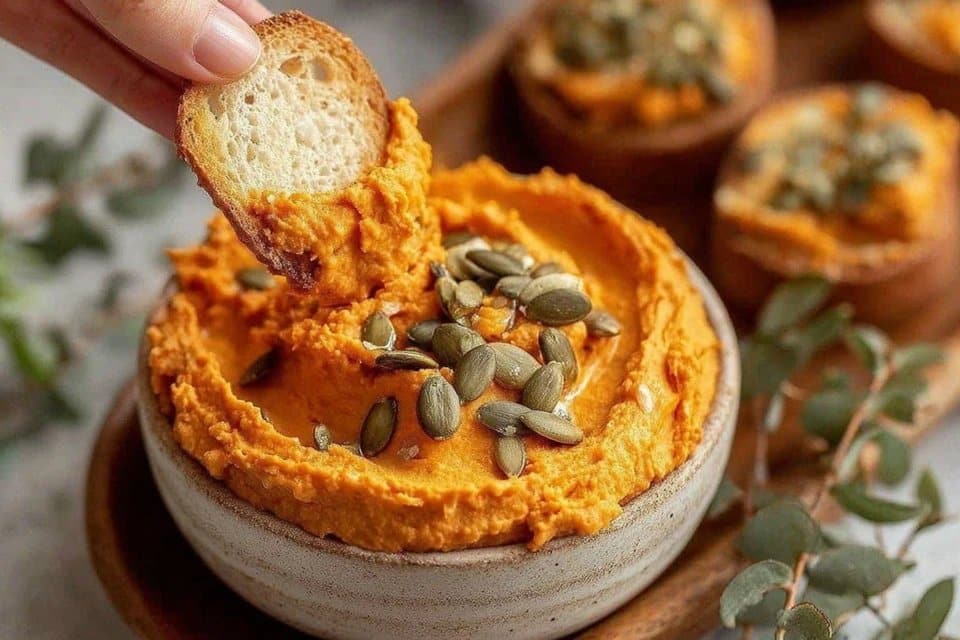 Easy Pumpkin Hummus A Delightful Autumn Dip