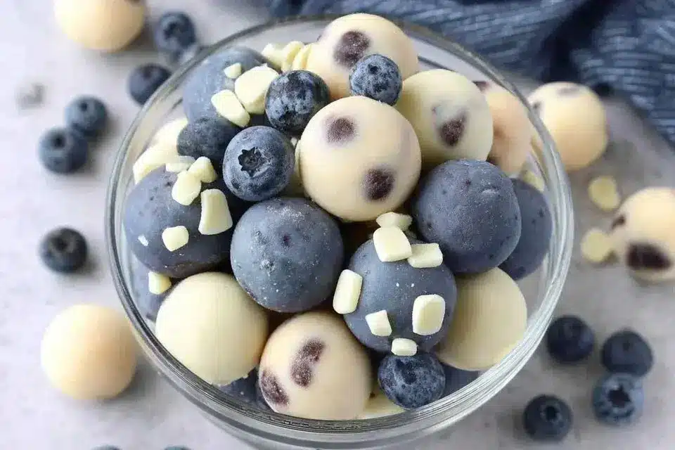 Frozen Greek Yogurt Blueberry Bites 5 Frozen Greek Yogurt Blueberry Bites 1 1 1