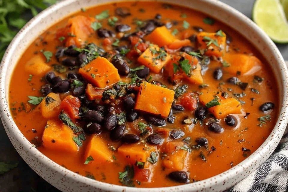 Hearty Sweet Potato Black Bean Soup 5 Hearty Sweet Potato Black Bean Soup The Ultimate Comfort Food