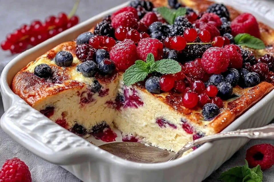 High Protein Triple Berry Bake: The Ultimate Comfort Food 5 High Protein Triple Berry Bake