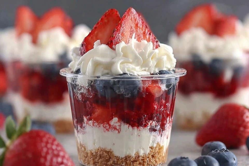 Mini Strawberry Shortcake Cups