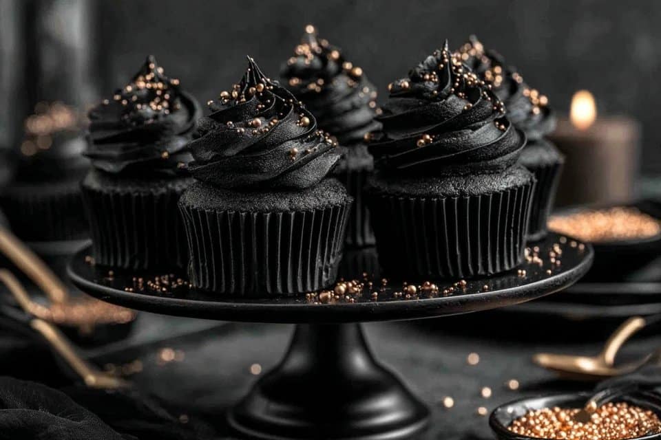 Black Velvet Cupcakes