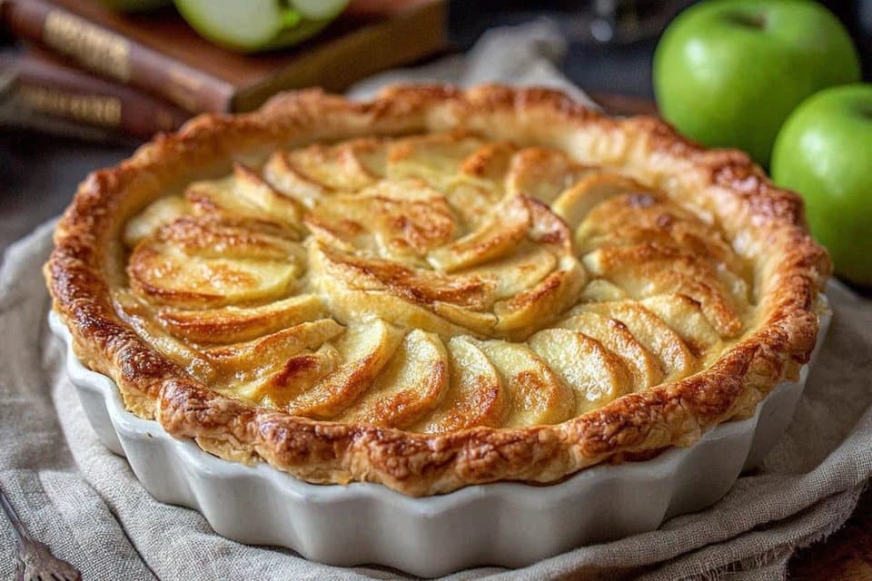 Sour Cream Apple Pie