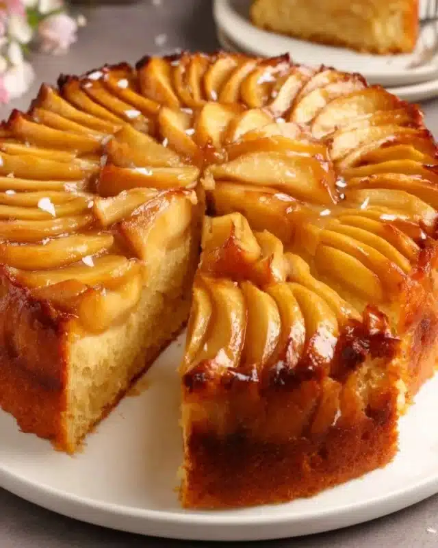 Classic French Apple Cake – 5 Reasons You'll Love This Delicious Recipe 4 Classic French Apple Cake with fresh apples and a golden crust